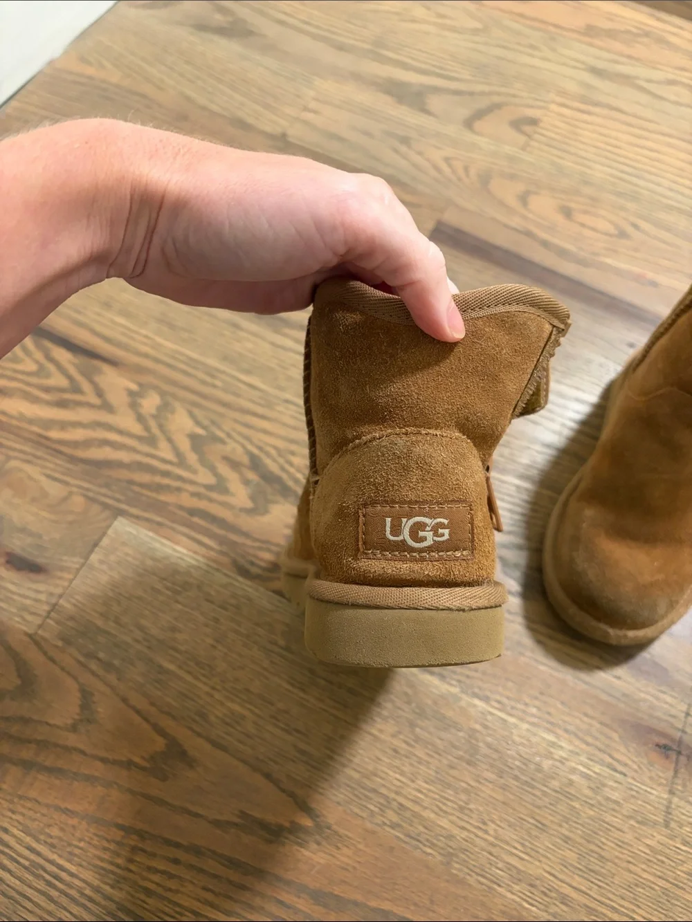 Ugg kids size 11 boots fair condition